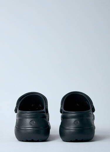 Balenciaga Crocs™ Platform Mules Black bal0259019