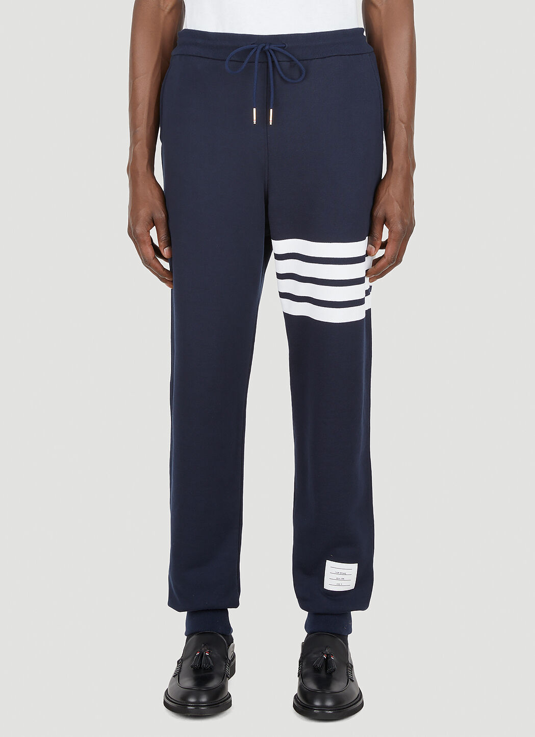 Thom Browne 4-Bar Jersey Track Pants 네이비 thb0129004