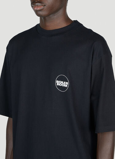 Boiler Room Logo T-Shirt Black bor0153003