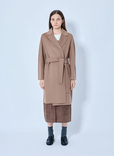 LN-CC® - Max Mara: Belted Wool-Blend Coat - Camel Max Mara Belted Wool-Blend Coat Camel max0265224