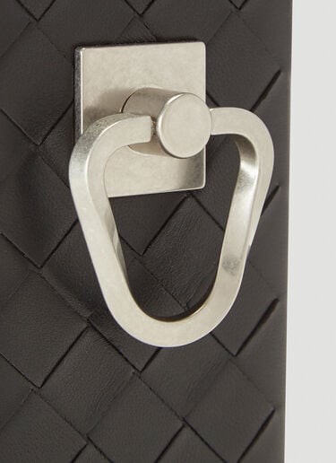 Woven Leather iPhone 11 Case Bottega Veneta Woven Leather iPhone 11 Case Black bov0240011