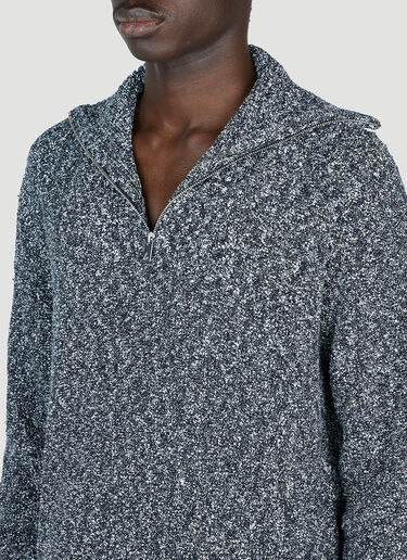 Bottega Veneta Textured Sweater Navy bov0152007