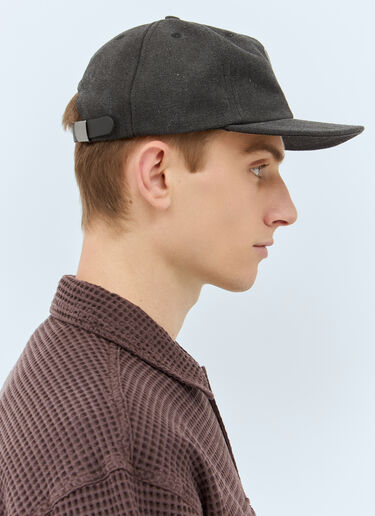 Brain Dead Logo Head Baseball Cap Black bra0158007