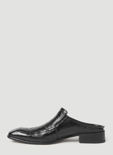 Martine Rose Snout Mule Loafers Black mtr0154014