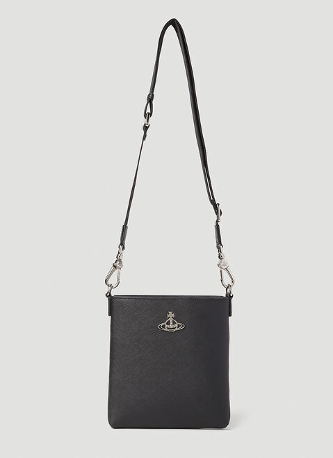 Saint Laurent Squire Shoulder Bag Black sla0244035