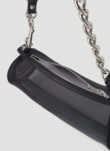 Vivienne Westwood Cindy Cylinder Shoulder Bag Black vvw0251051