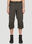 GR10K Cut Arc Shorts Black grk0152010