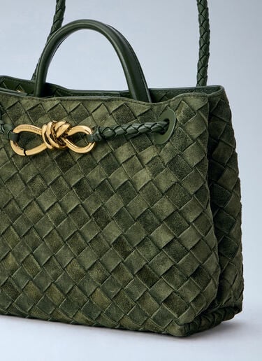 LN-CC® - Bottega Veneta: Small Andiamo Handbag - Green Bottega Veneta Small Andiamo Handbag Green bov0265018