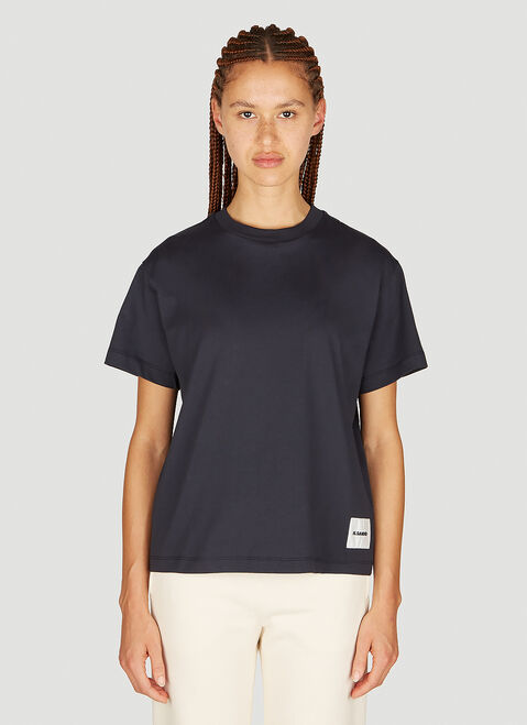 Jil Sander+ Logo Patch T-Shirt Cream jsp0251010