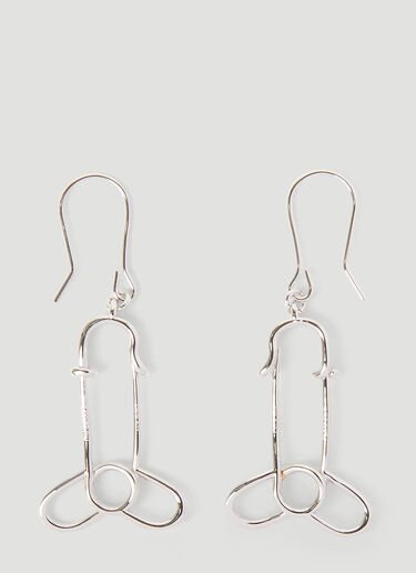 ファリック ペンダントピアス JW Anderson ファリック ペンダントピアス シルバー jwa0354006