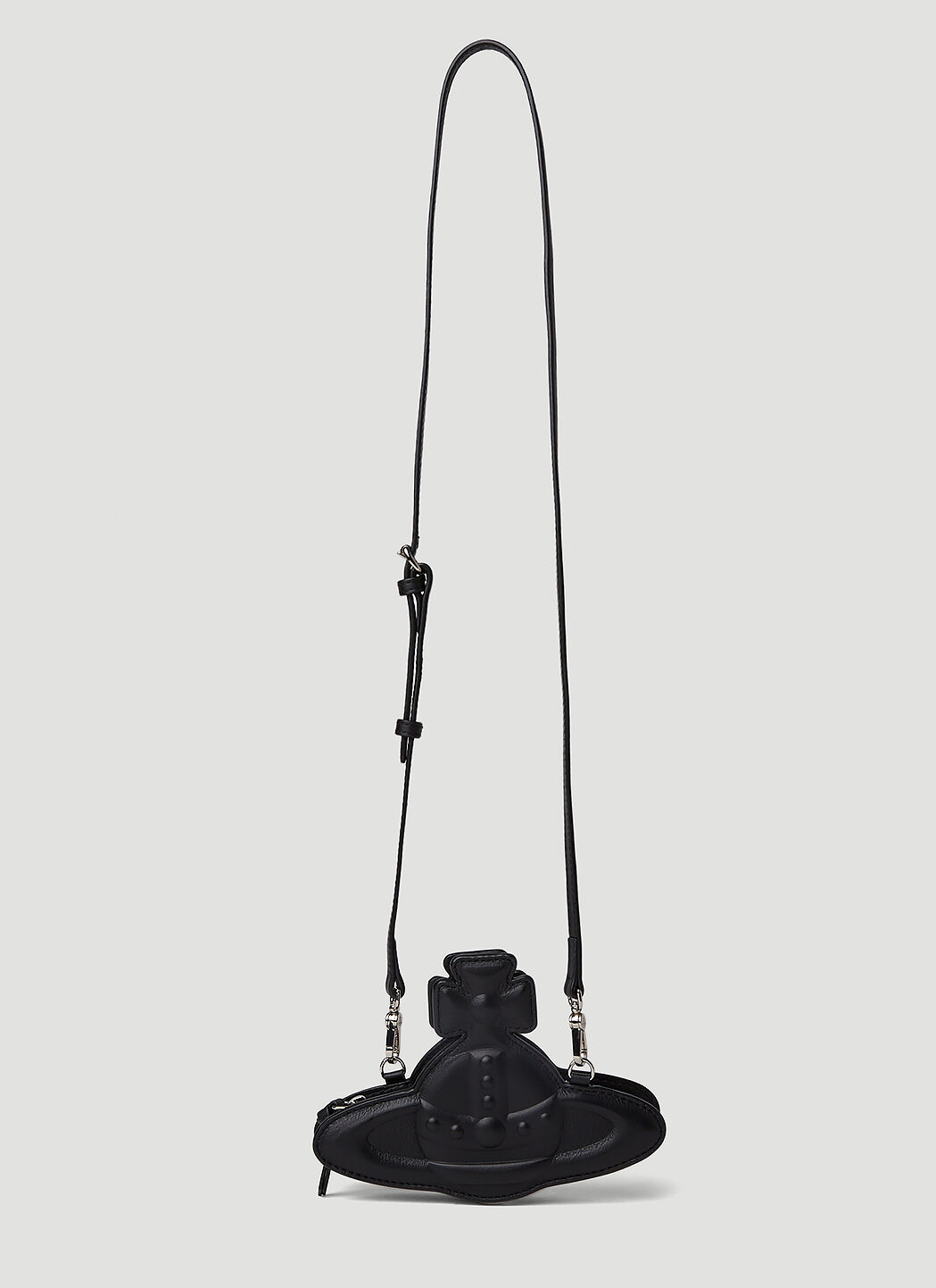 Vivienne Westwood Women's' Injected Orb Nano Shoulder Bag in Black | LN-CC®