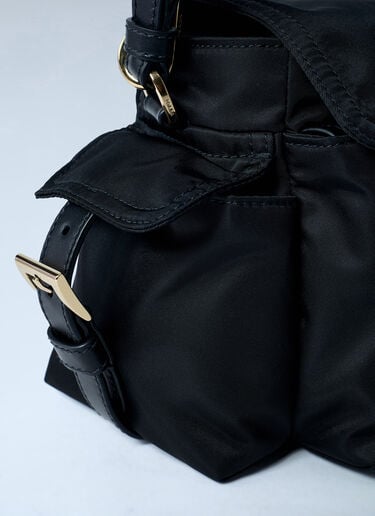 Medium Re-Nylon Explore Shoulder Bag Prada Medium Re-Nylon Explore Shoulder Bag Black pra0262014