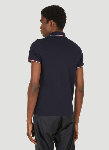 Moncler Logo Polo Shirt Blue mon0148009