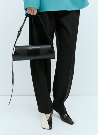カンノーロ スモールショルダーバッグ Jil Sander カンノーロ スモールショルダーバッグ ブラック jil0255006