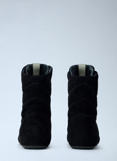 Rick Owens Quilted Minimal High Sneakers Black ric0165023
