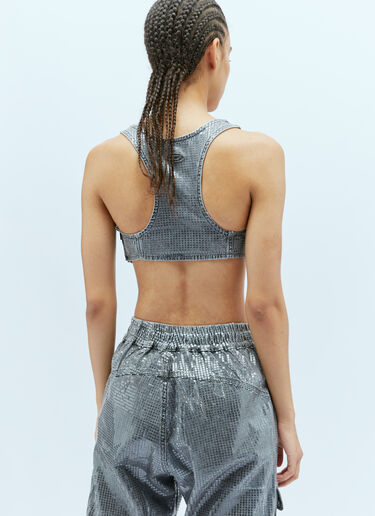 Diesel De-Toppy-S クロップトップ グレー dsl0256015