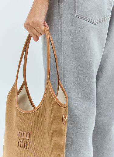 IVY Tote Bag Miu Miu IVY Tote Bag Brown miu0258031