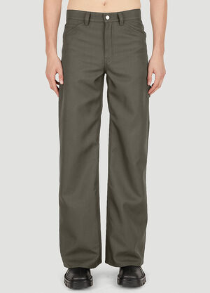 Courrèges Five-Pocket Pants Green cou0150006