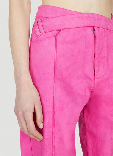 Mainline:RUS/Fr.CA/DE Asymmetric Jeans Pink mai0352002