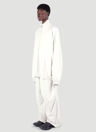 Balenciaga Oversized Track Jacket White bal0149017