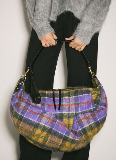 Vivienne Westwood Agnes Large Shoulder Bag Purple vvw0258004