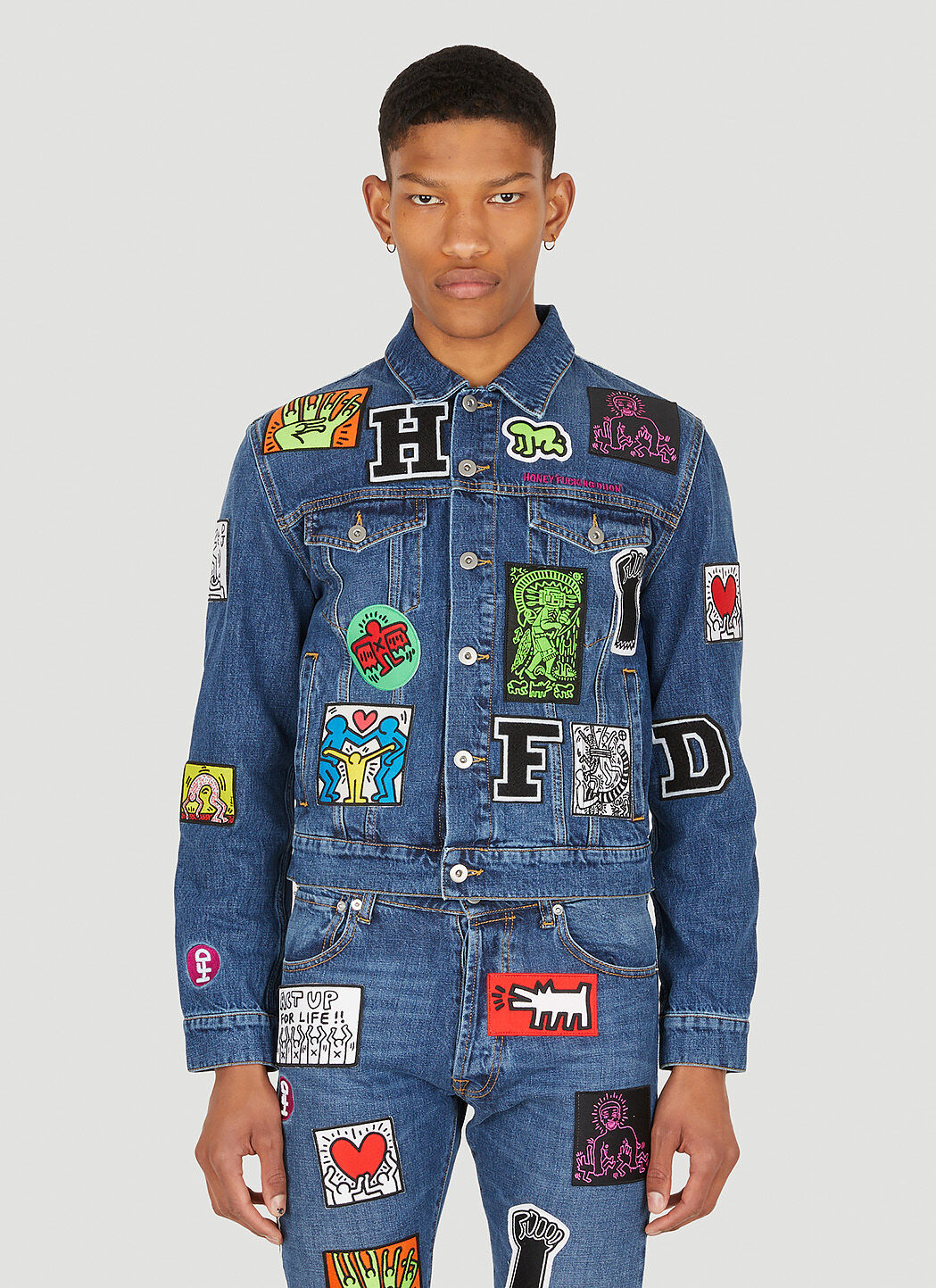 Keith haring clearance jean jacket