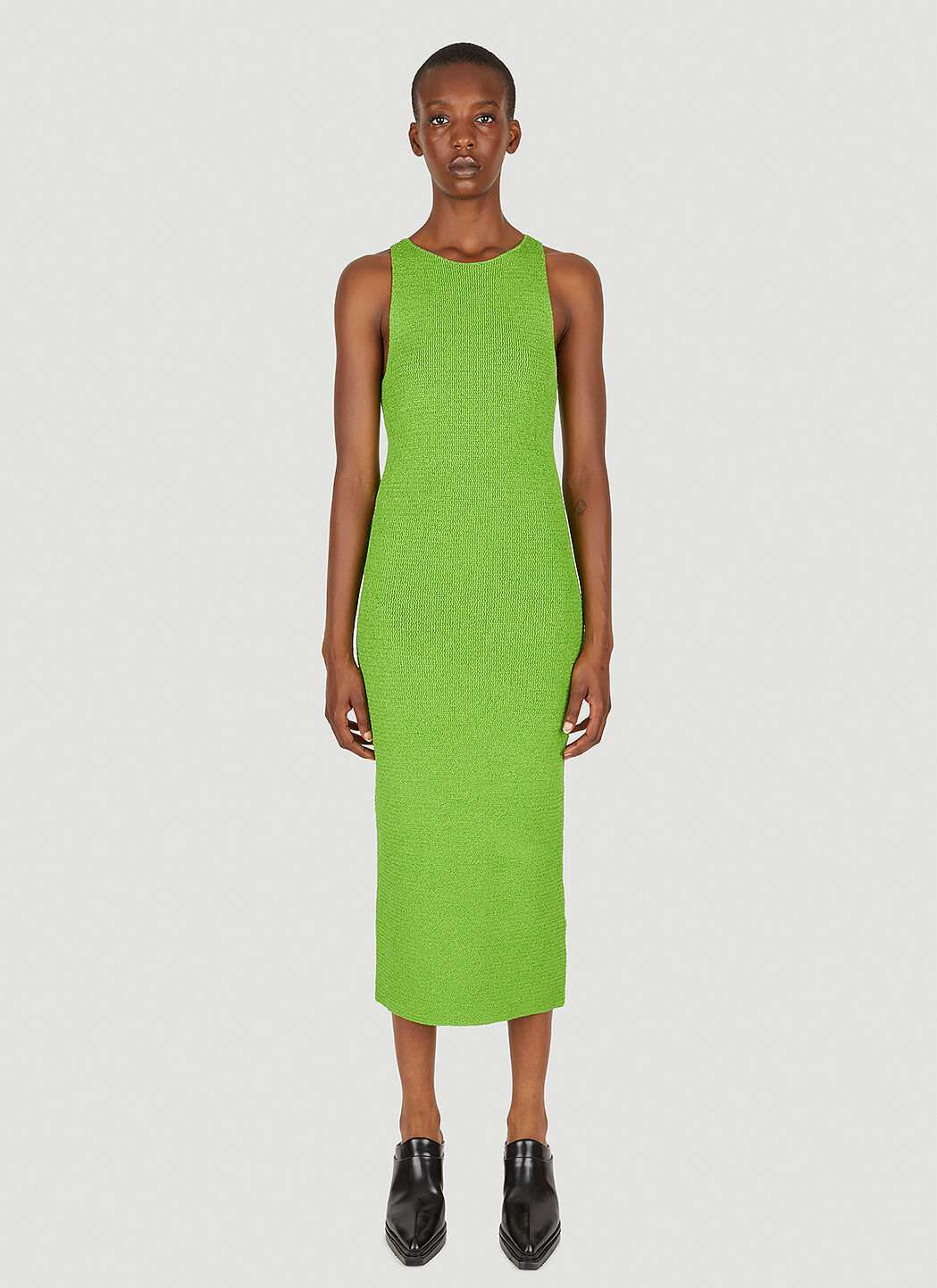 Helmut Lang Women s Knit Dress in Green LN CC