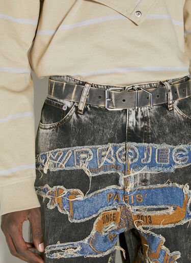 Y Leather Belt Y/Project Y Leather Belt Silver ypr0153020