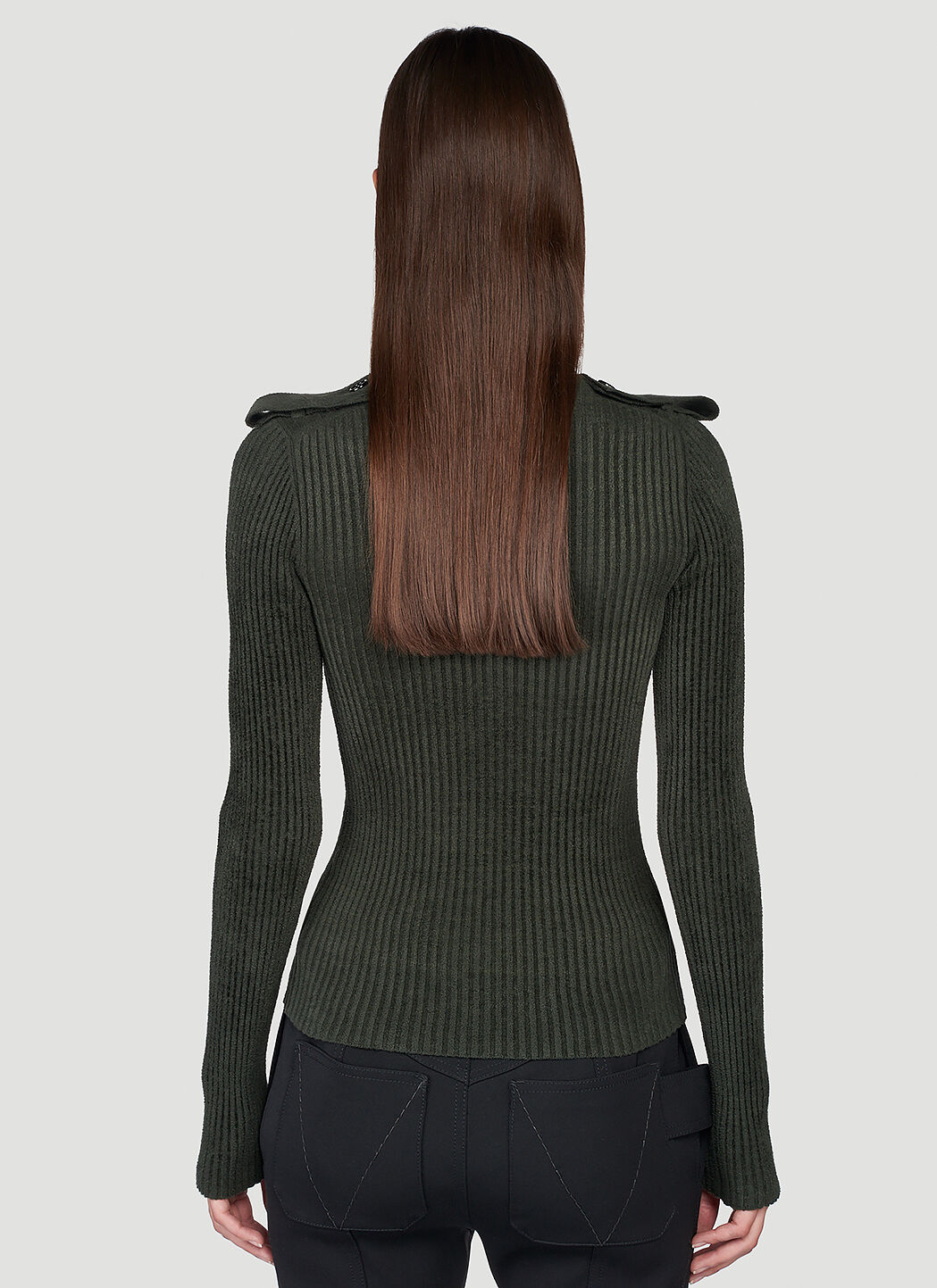 Bottega Veneta ribbed-knit jumper - Brown