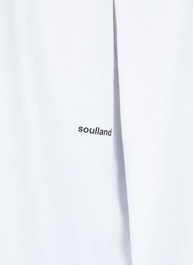 Soulland Dima Long Sleeve T-Shirt White sld0352004