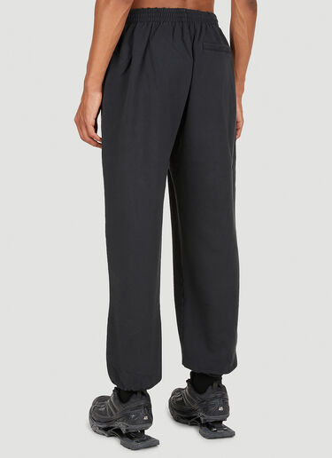 Balenciaga BB 褪色水洗运动裤 黑 bal0149005