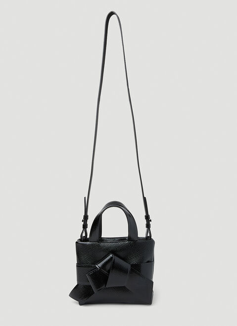 Saint Laurent Musubi Knotted Mini Shoulder Bag Black sla0253147