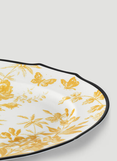 Gucci Herbarium Hors d'Oeuvre Plate Yellow wps0670156
