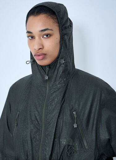 The North Face x Cecilie Bahnsen Hooded Parka in Technical Fabric Green tnc0264002