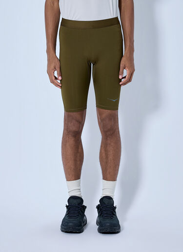 HOKA Novafly Half Tight Shorts Green hok0165036