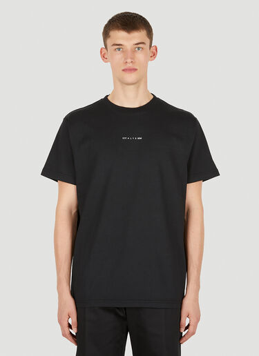 1017 ALYX 9SM Printed Logo T-Shirt Black aly0140017