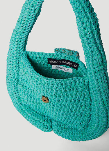 Marco Rambaldi Handmade Crochet Handbag Green mra0250023