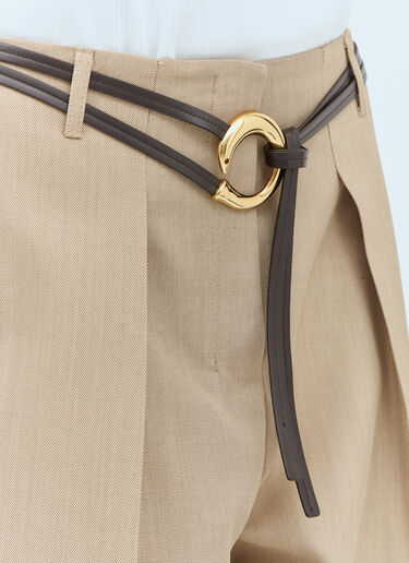 Bottega Veneta 사르딘 벨트 브라운 bov0257029