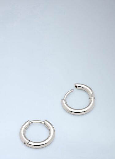 LN-CC® - Tom Wood: Classic Small Hoop Earrings - Silver Tom Wood Classic Small Hoop Earrings Silver tmw0366017