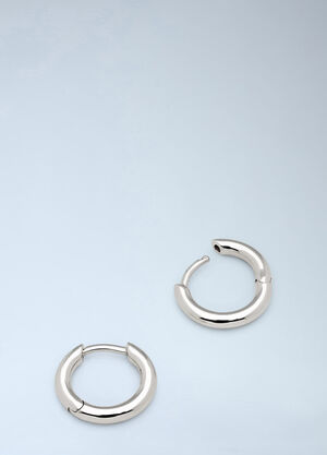 Tom Wood Classic Small Hoop Earrings Silver tmw0366017