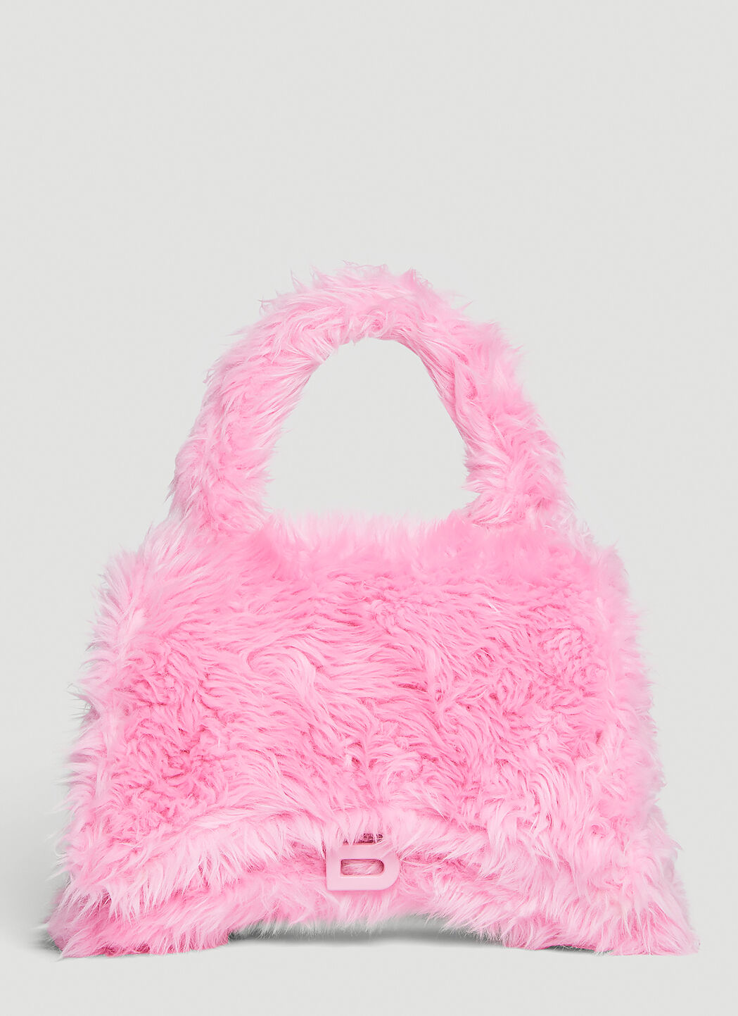 Pink Furry Shoulder Handbag | Claire's US