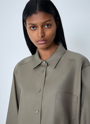 The Row Pino Shirt Beige row0262013