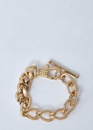 Burberry Ambie 14K Gold Dipped Bracelet Black bur0159050