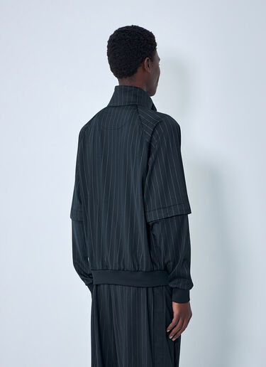 Y-3 Pinstripe Track Jacket Black yyy0164051