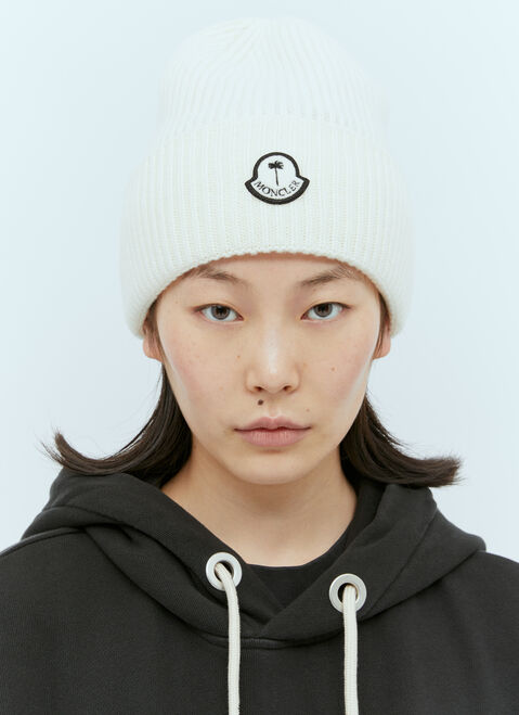 Moncler x Rick Owens Wool Beanie Hat Black mcs0355001