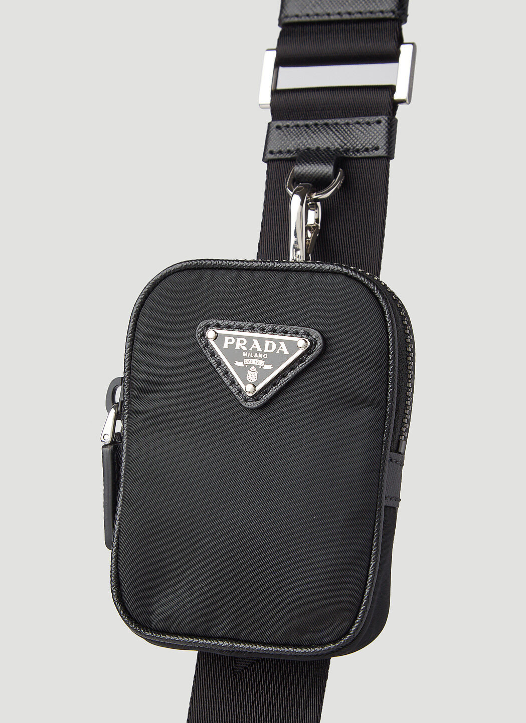 Prada crossbody bag discount nylon with pouch