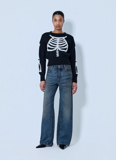 Vaquera Skeleton Sweater Black vaq0264006