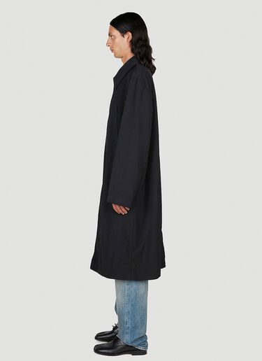 MM6 Maison Margiela Oversized Pocket Trench Coat Black mmm0153001