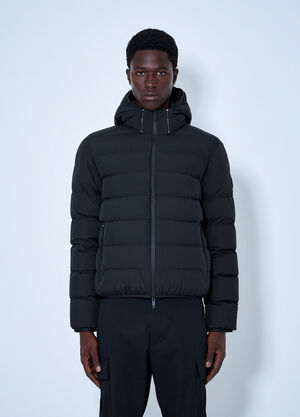 Moncler Arajoki Hooded Short Down Jacket Black mon0165035