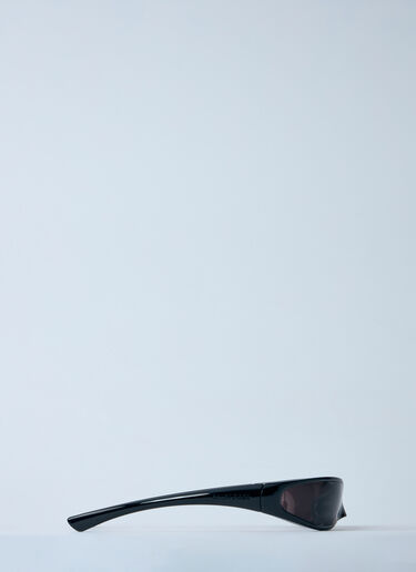Balenciaga Blade Rectangle Sunglasses Black bcs0360003